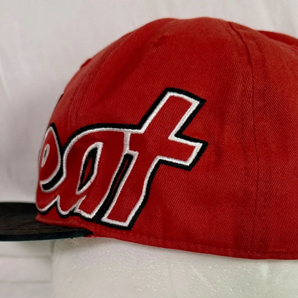 Miami Heat 47 Brand Snap Back Black and Red Hat One Size